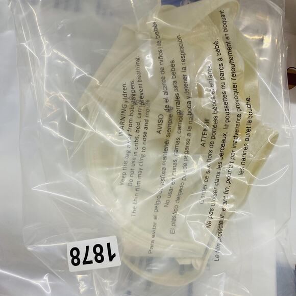 Willow Blossom Bra Womens 38D Ivory Front Closure Underwire Unlined Straps - Picture 5 of 5